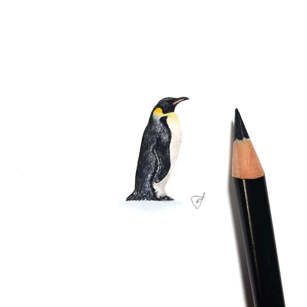 Emperor penguin miniature #1910