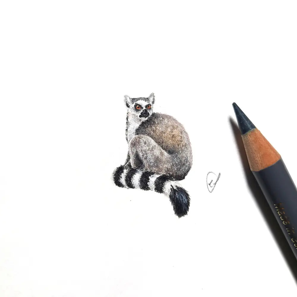 Ring tailed lemur miniature #1966