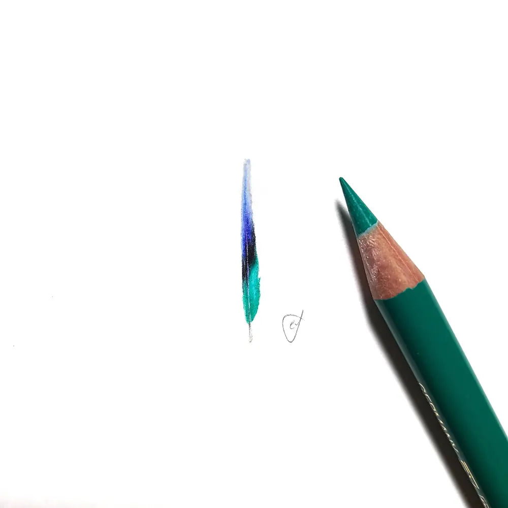Red-capped parrot feather miniature #2313