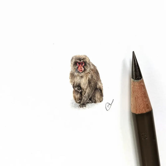 Monkey miniature #1327