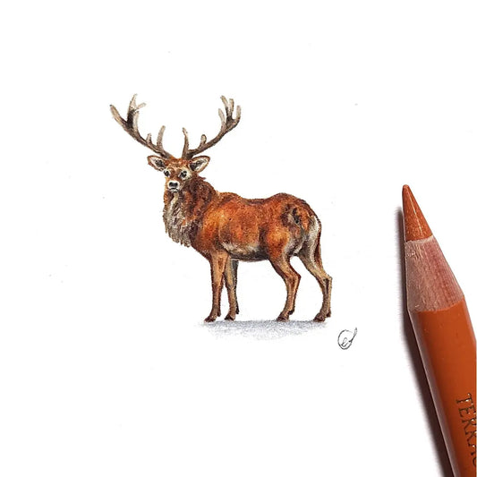 Stag miniature #1856