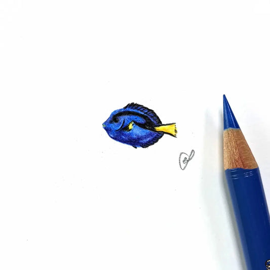 Blue tang miniature #1225