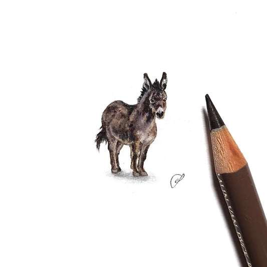 Donkey miniature #1718