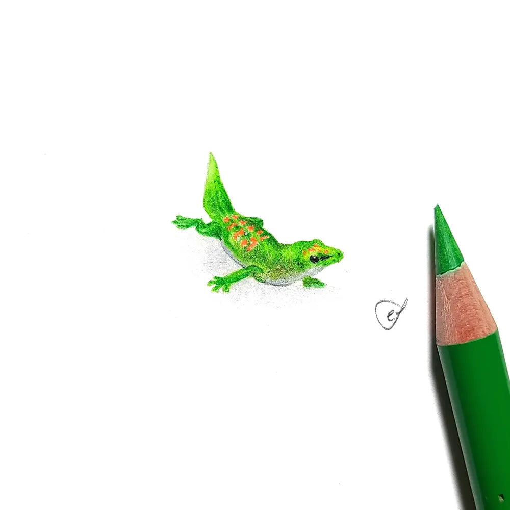 Day gecko miniature #1905