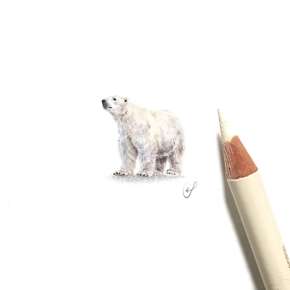 Polar bear miniature #2097