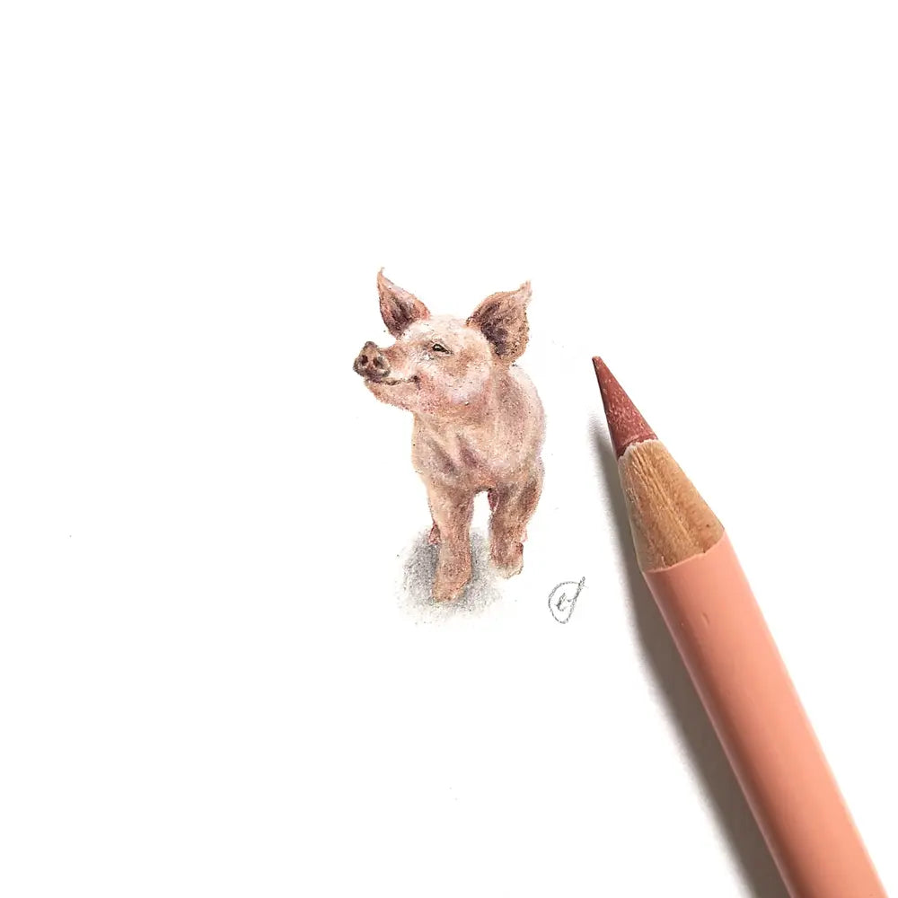Piglet miniature #2133