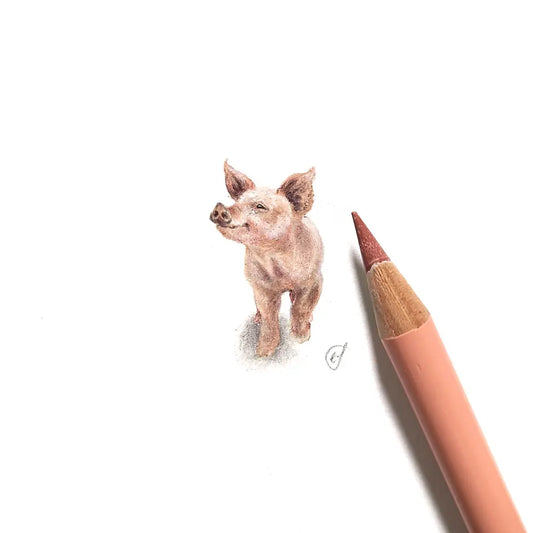 Piglet miniature #2133
