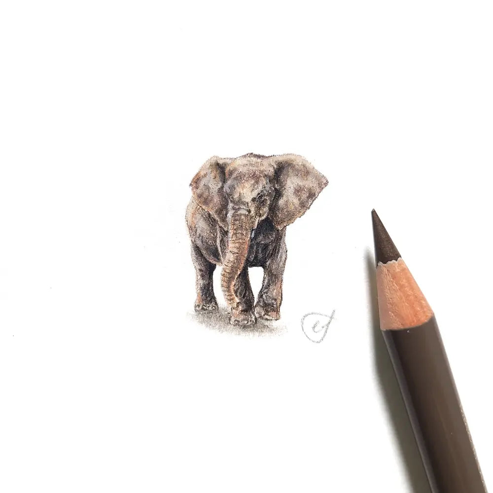 African elephant miniature #2153