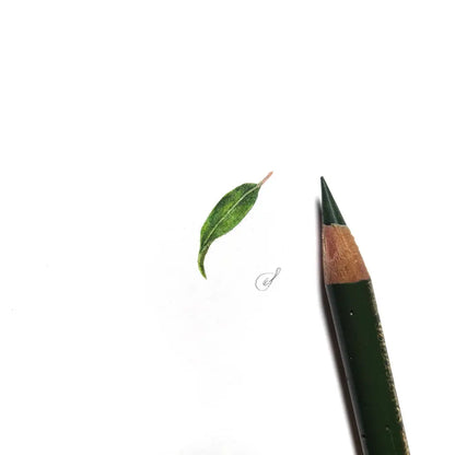 Gum leaf miniature #2269