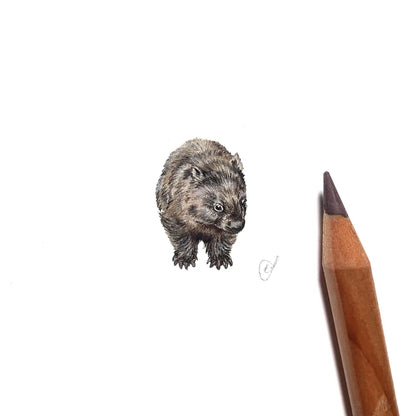 Common wombat miniature #2290