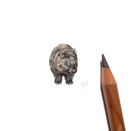 Common wombat miniature #2290