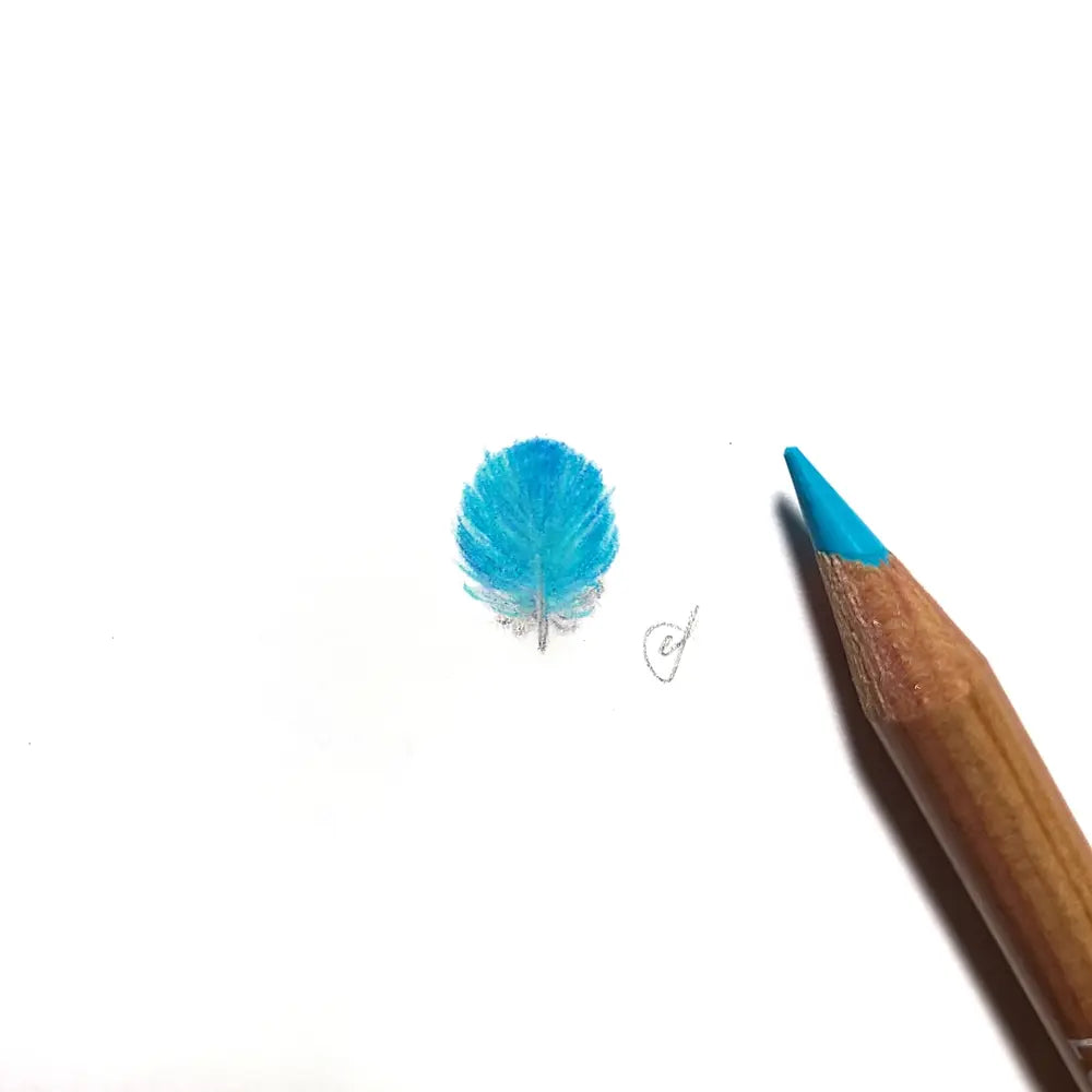 Golden shouldered parrot feather miniature #2311