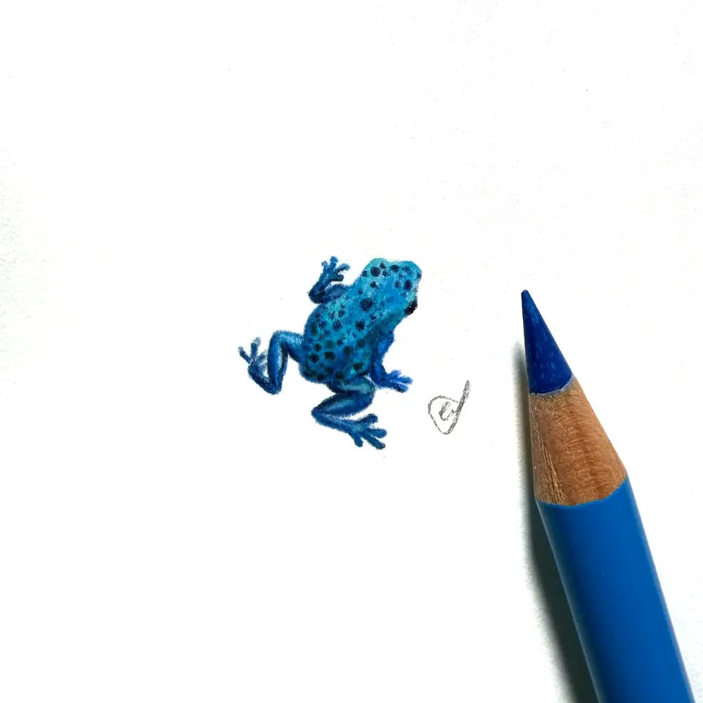 Poison dart frog miniature #2365