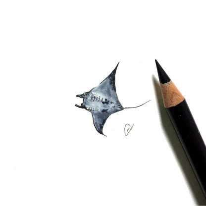Manta ray miniature #2385