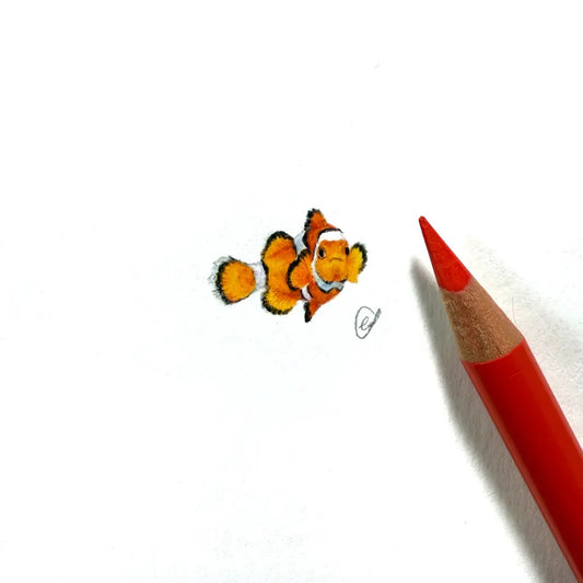 Common clownfish miniature #2389