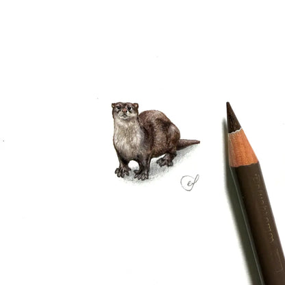 River otter miniature #2400