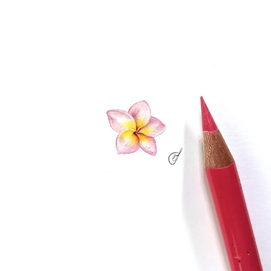 Frangipani miniature #947